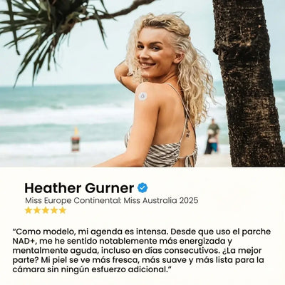 Parches NAD+ Boost™ Vitalidad renovada y rejuvenecimiento celular