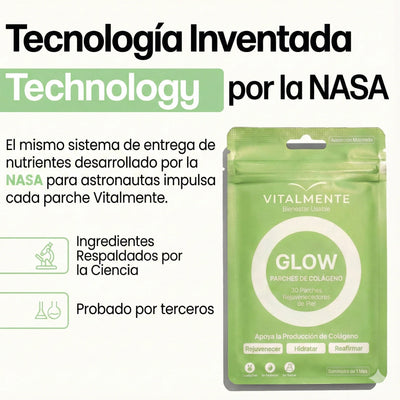 Parches de Colágeno GLOW™: Rejuvenece, Hidrata y Reafirma tu Piel