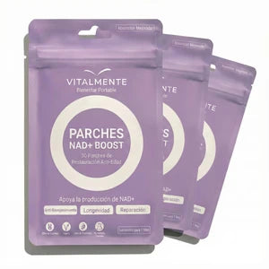 Parches NAD+ Boost™ Vitalidad renovada y rejuvenecimiento celular