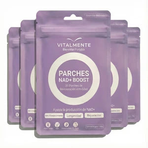 Parches NAD+ Boost™ Vitalidad renovada y rejuvenecimiento celular